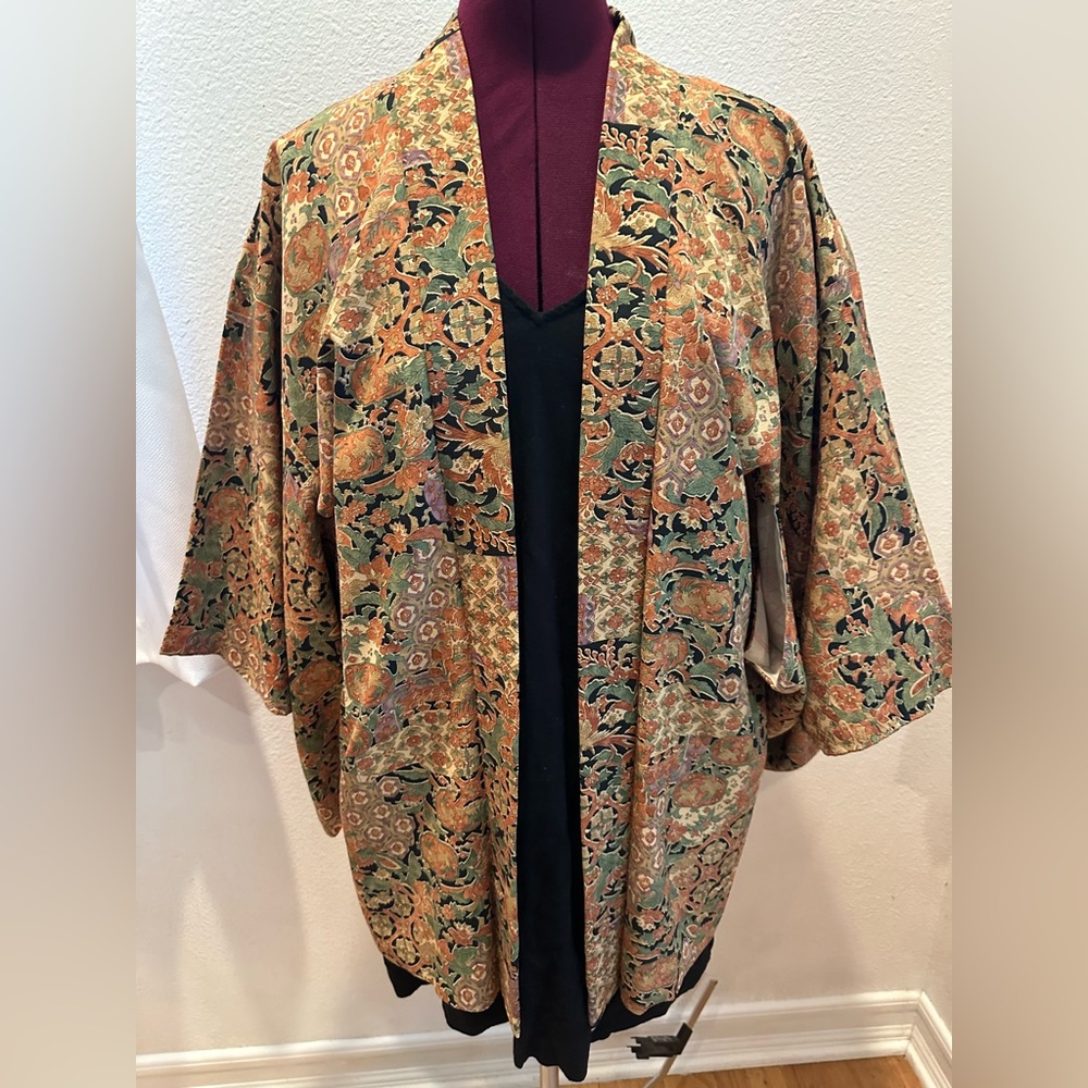 Vintage Floral Kimono Jacket
